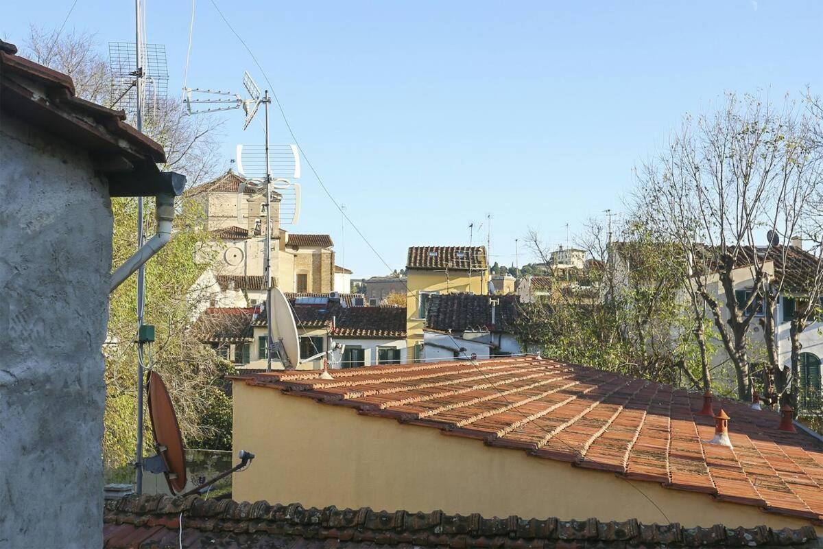 Angelic Portion Of In Oltrarno Area Florence